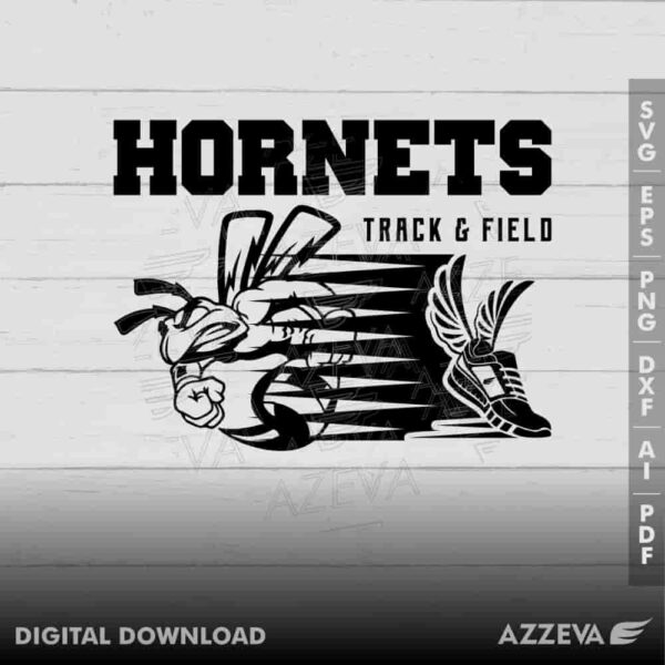 hornet track field svg design azzeva.com 23100671