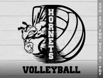 hornet volleyball svg design azzeva.com 23100146