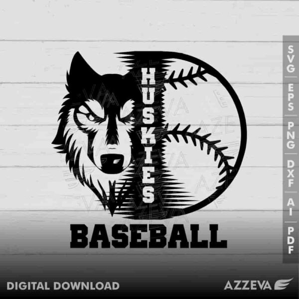 husky baseball svg design azzeva.com 23100177