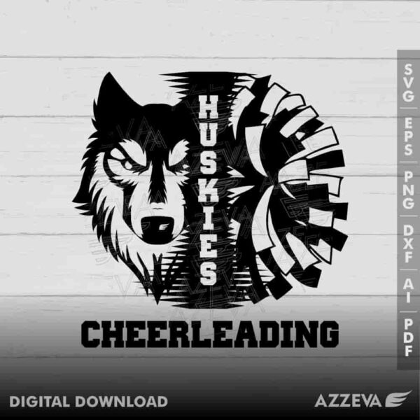husky cheerleadigng svg design azzeva.com 23100377