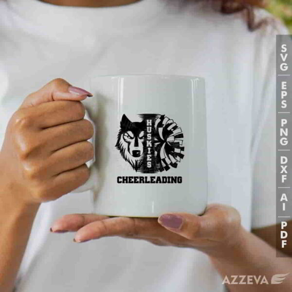 husky cheerleadigng svg mug design azzeva.com 23100377