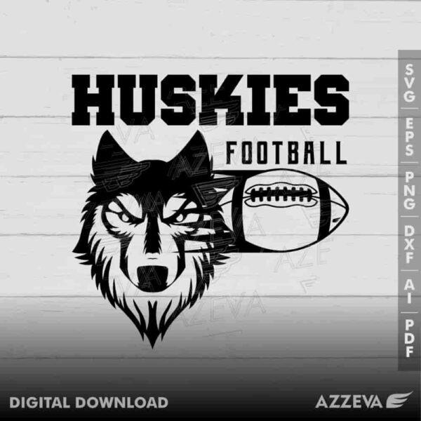 husky football svg design azzeva.com 23100460