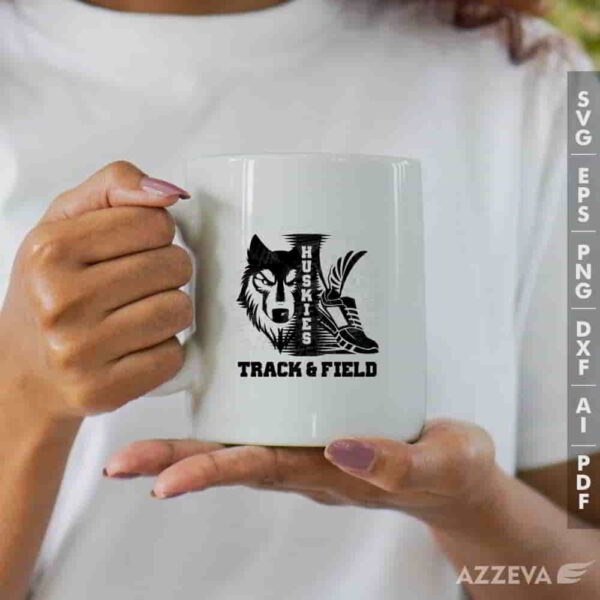 husky track field svg mug design azzeva.com 23100327