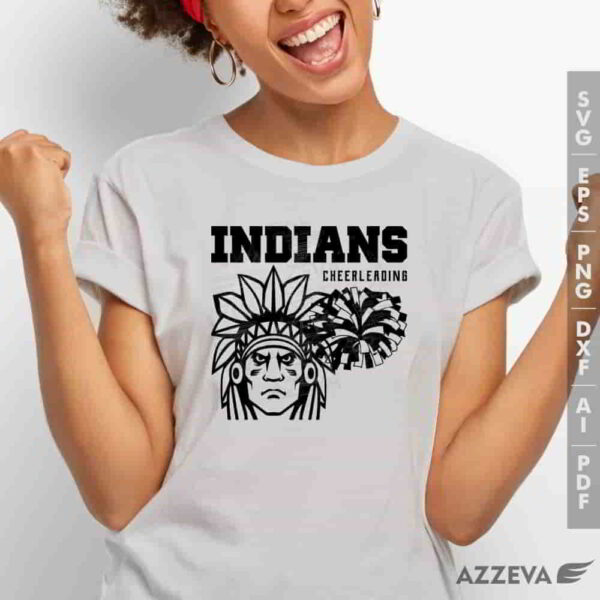 indian cheerleading svg tshirt design azzeva.com 23100712