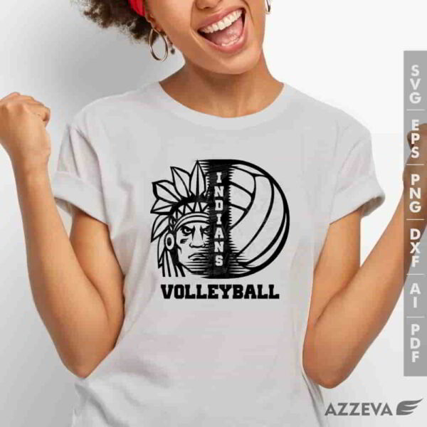 indian volleyball svg tshirt design azzeva.com 23100130