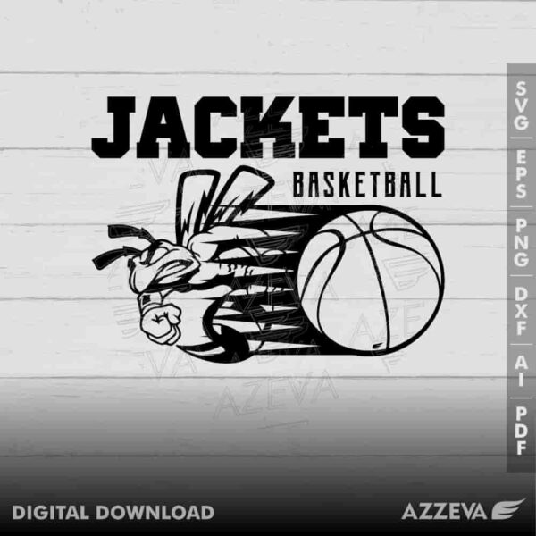 jacket basketball svg design azzeva.com 23100509
