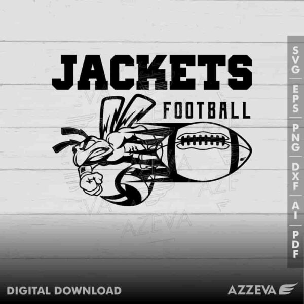 jacket football svg design azzeva.com 23100469