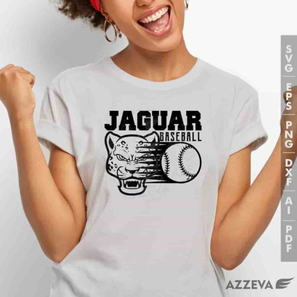jaguar baseball svg tshirt design azzeva.com 23100554