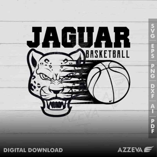 jaguar basketball svg design azzeva.com 23100514