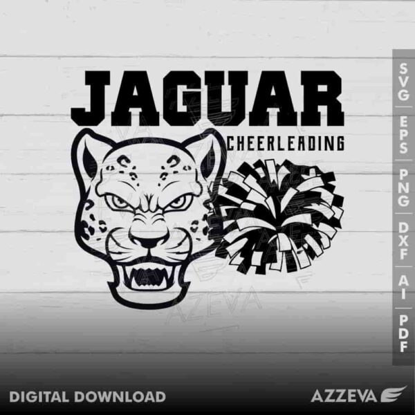 jaguar cheerleading svg design azzeva.com 23100714