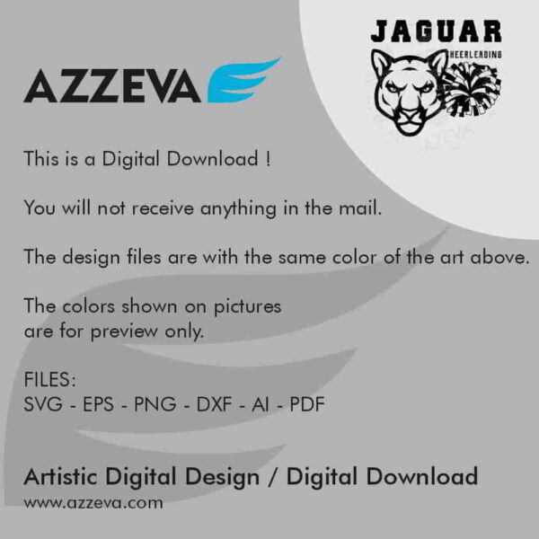jaguar cheerleading svg design readme azzeva.com 23100726