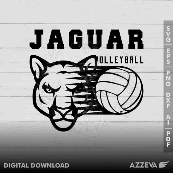 jaguar volleyball svg design azzeva.com 23100446