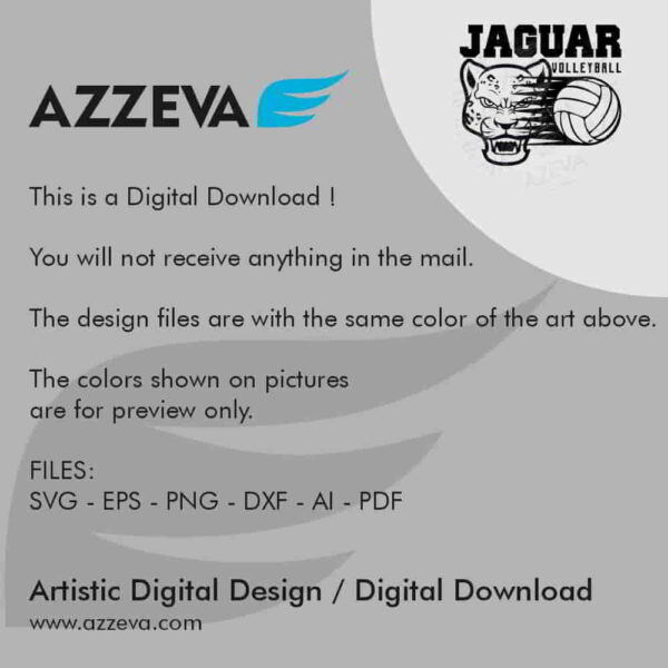 jaguar volleyball svg design readme azzeva.com 23100434