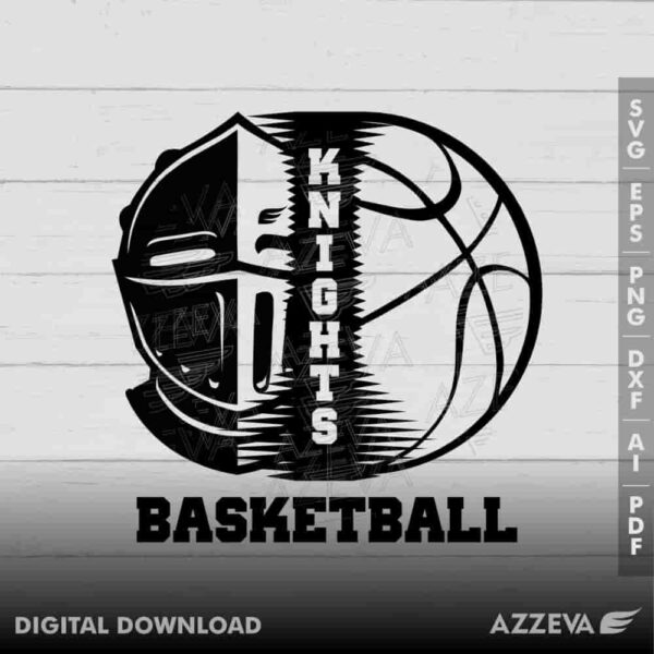knight basketball svg design azzeva.com 23100094