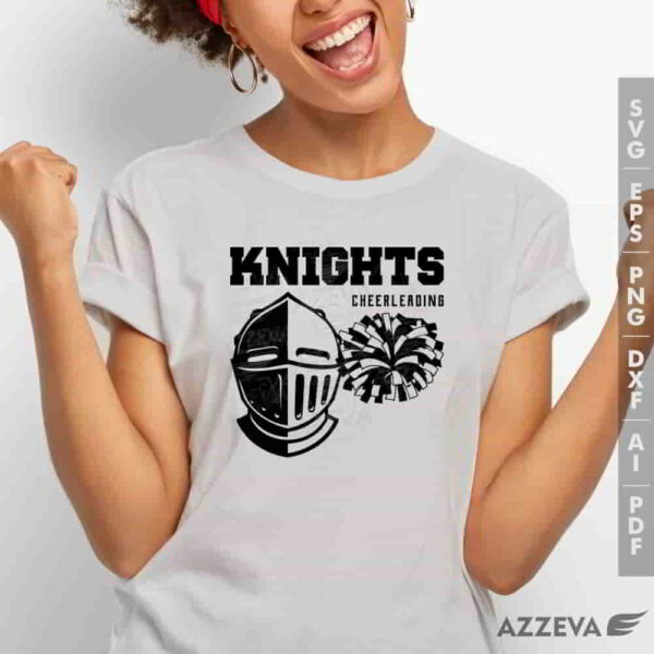 knight cheerleading svg tshirt design azzeva.com 23100720