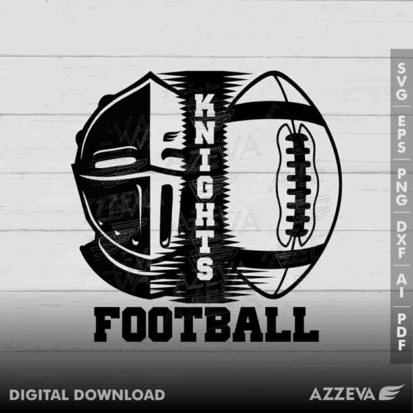 knight football svg design azzeva.com 23100044