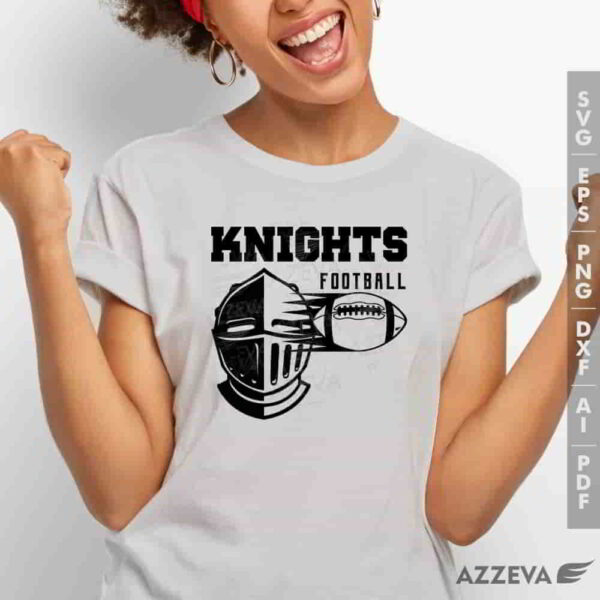 knight football svg tshirt design azzeva.com 23100480