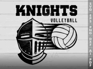 knight volleyball svg design azzeva.com 23100440