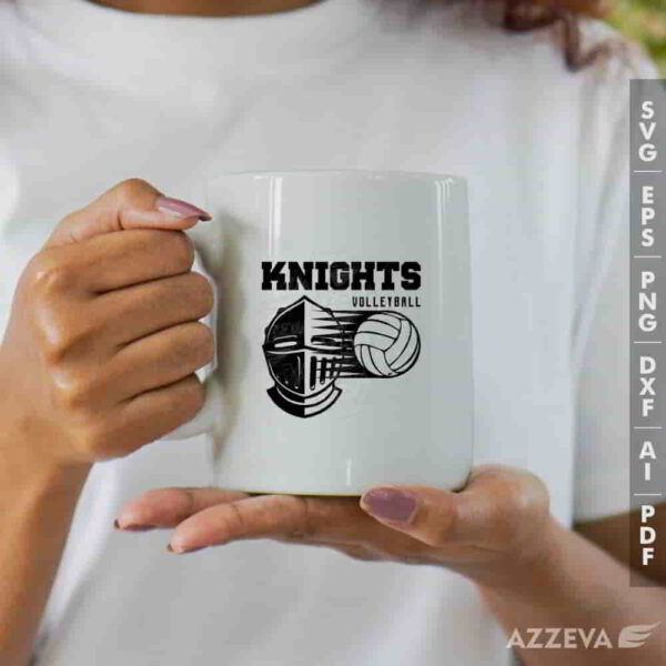 knight volleyball svg mug design azzeva.com 23100440