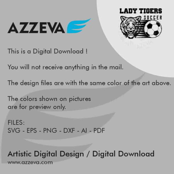 lady tiger soccer svg design readme azzeva.com 23100611