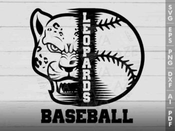 leopard baseball svg design azzeva.com 23100183