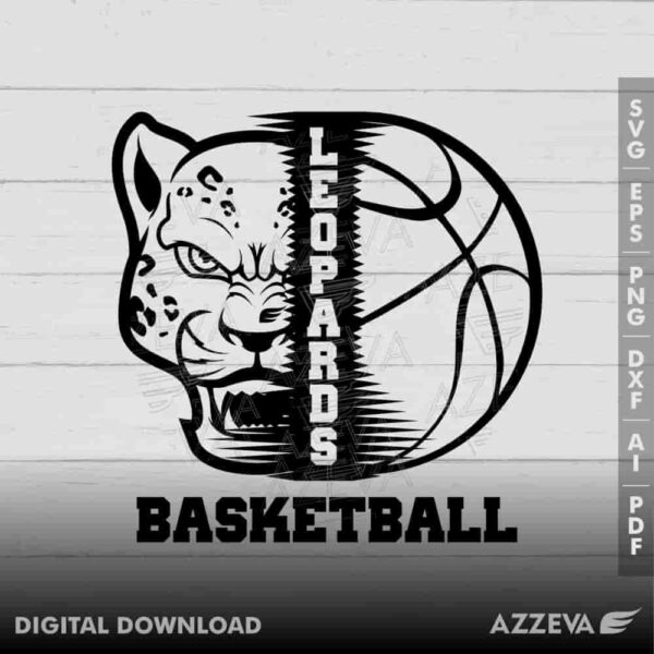leopard basketball svg design azzeva.com 23100083