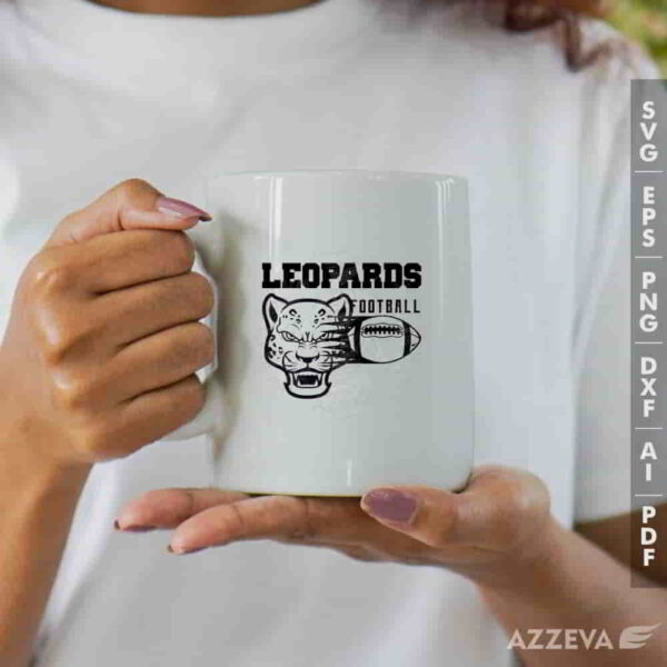 leopard football svg mug design azzeva.com 23100475