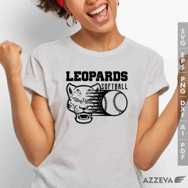 leopard softball svg tshirt design azzeva.com 23100595