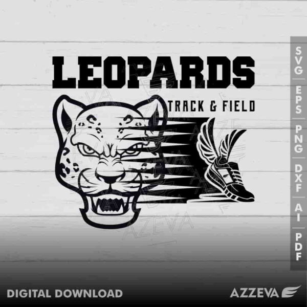 leopard track field svg design azzeva.com 23100675
