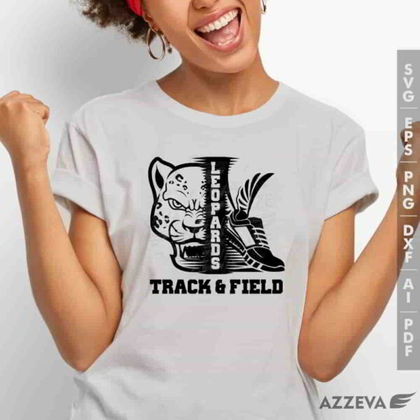 leopard track field svg tshirt design azzeva.com 23100333