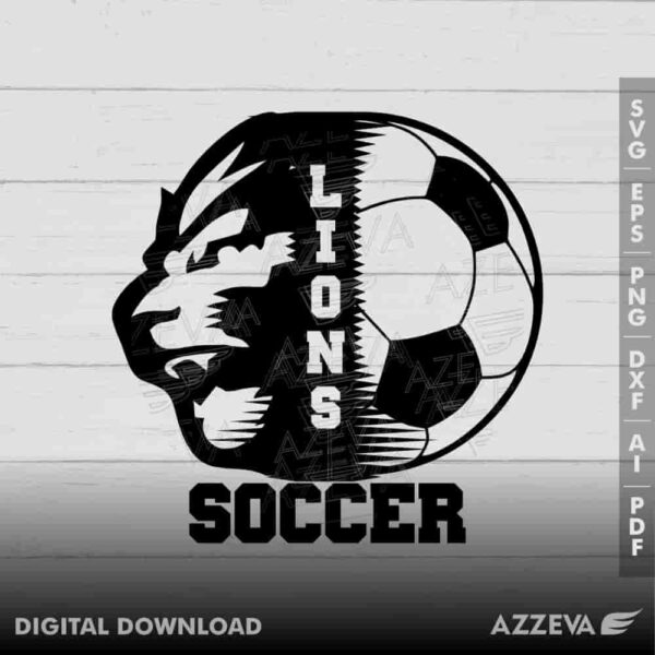 lion soccer svg design azzeva.com 23100304