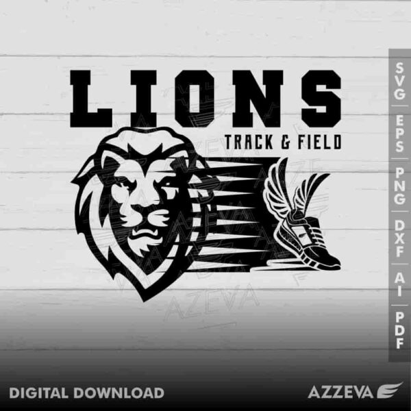 lion track field svg design azzeva.com 23100678