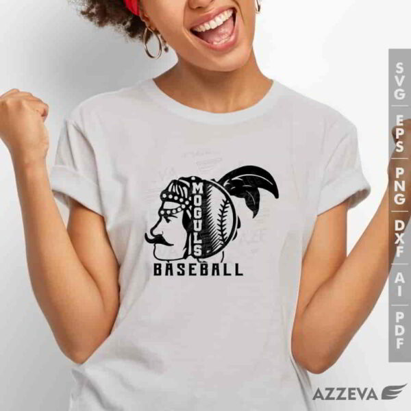 mogul baseball svg tshirt design azzeva.com 23100802