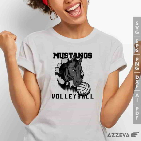 mustang basketball svg tshirt design azzeva.com 23100796
