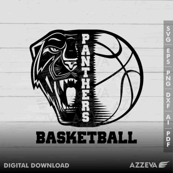 panther basketball svg design azzeva.com 23100061