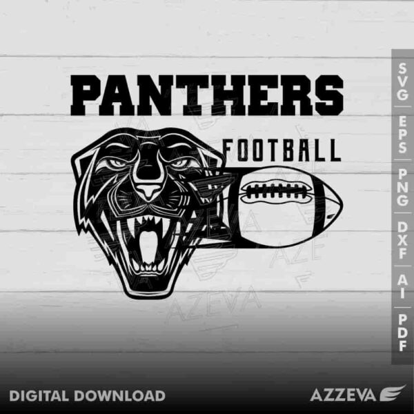 panther football svg design azzeva.com 23100459