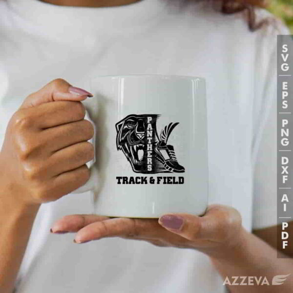 panther track field svg mug design azzeva.com 23100311