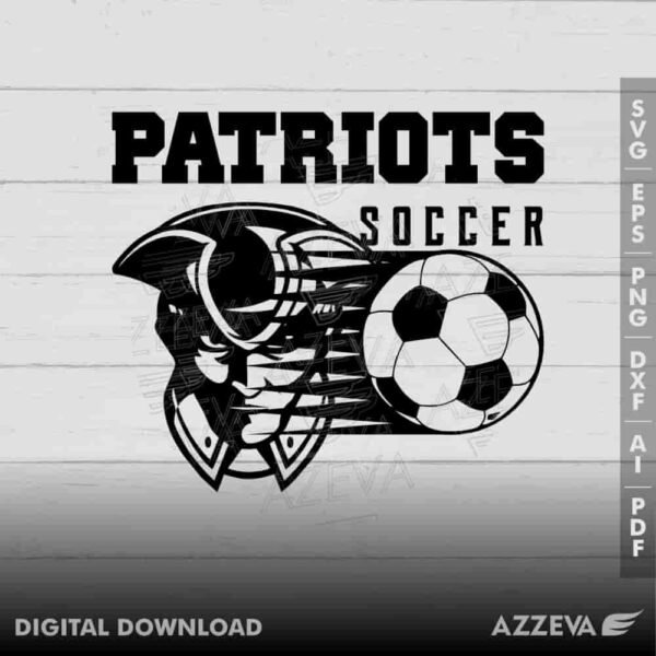 patriot soccer svg design azzeva.com 23100615