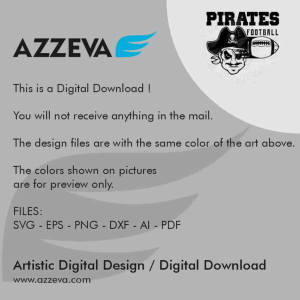 pirate football svg design readme azzeva.com 23100463