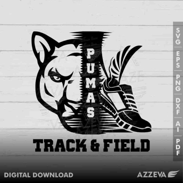 puma track field svg design azzeva.com 23100342