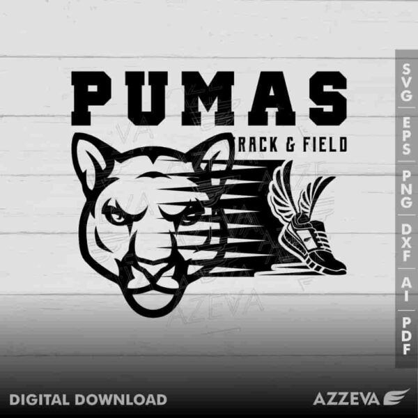 puma track field svg design azzeva.com 23100685