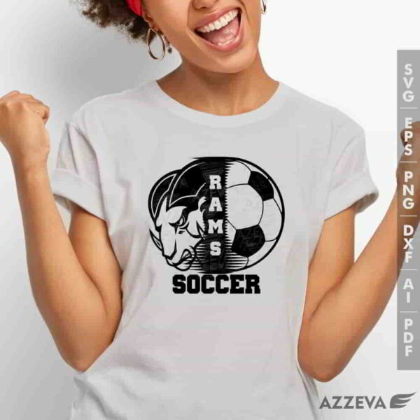 ram soccer svg tshirt design azzeva.com 23100262