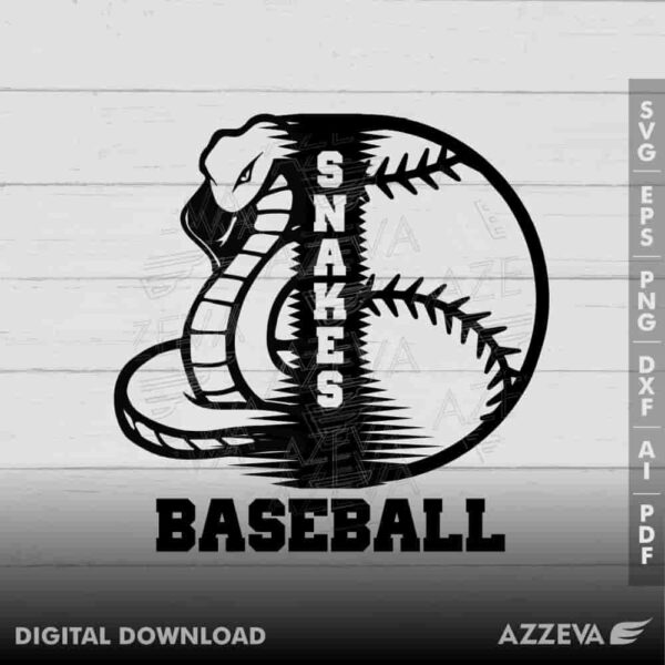 snake baseball svg design azzeva.com 23100189