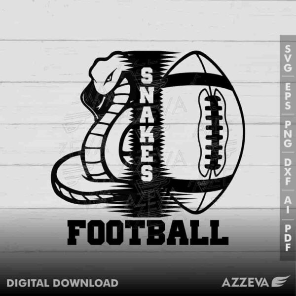 snake football svg design azzeva.com 23100039