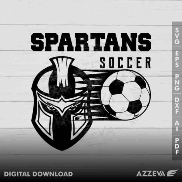 spartan soccer svg design azzeva.com 23100642