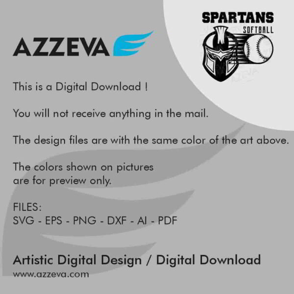 spartan softball svg design readme azzeva.com 23100602