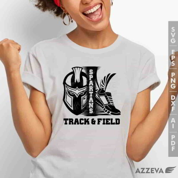 spartan track field svg tshirt design azzeva.com 23100356