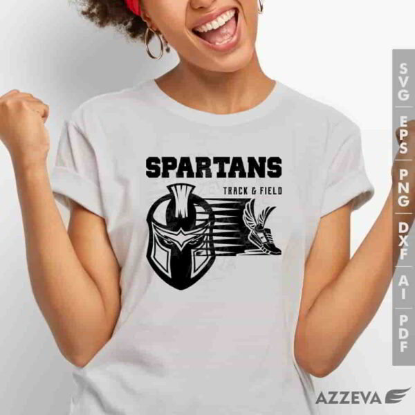 spartan track field svg tshirt design azzeva.com 23100682