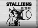 stallion softball svg design azzeva.com 23100587
