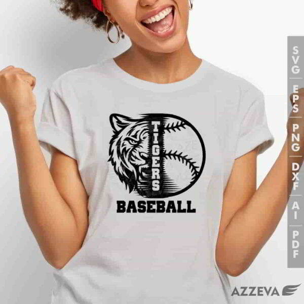 tiger baseball svg tshirt design azzeva.com 23100157